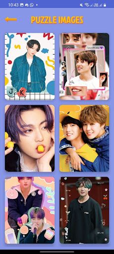 Jungkook Jigsaw Puzzle Game - Screenshot 2