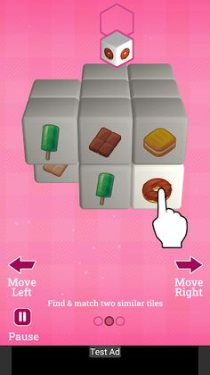 Mahjong 3d Candy - Screenshot 1