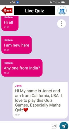 Live Quiz - Screenshot 1