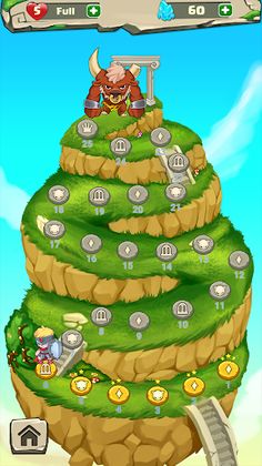 Brick Breakout - Break Olympus - Screenshot 2