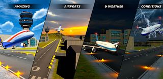 Flight Simulator 3D Plane Game - Screenshot 2