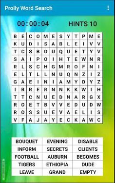 Prolly Word Search - Screenshot 1
