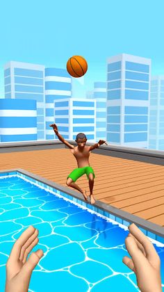 Catch, Pass & Dunk! - Screenshot 3