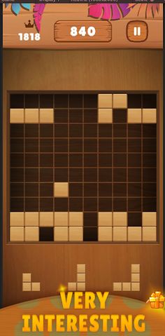 Wooden Block : Puzzle Game - Screenshot 1