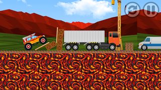 Fire Truck Hill Climb - Screenshot 2