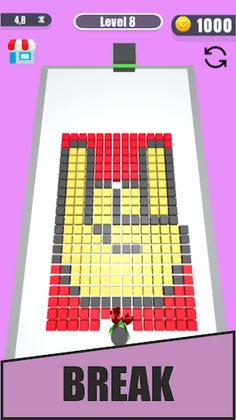 Color Saw: Pixel Crusher 3D - Screenshot 2