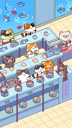 Cat Cooking Bar - Food game - Screenshot 4