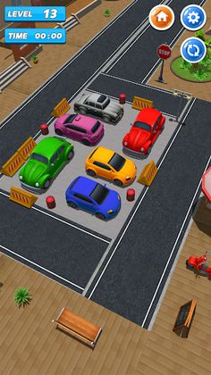 Car Out parking jam game 3d - Screenshot 1