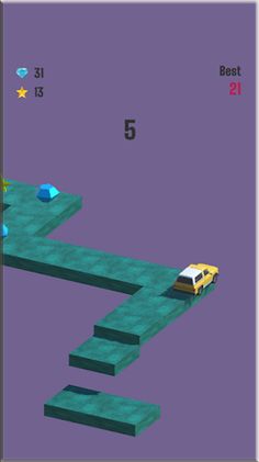 Zig Zag Car - Screenshot 4