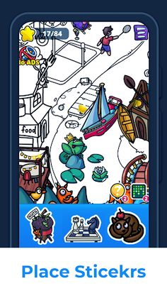 Sticker Color Game - Screenshot 3