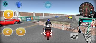 Pick Race (motorbicycle game) - Screenshot 1