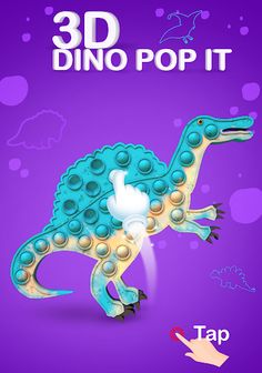 Pop it Dinosaur - Puppet Toys - Screenshot 2