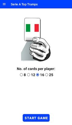Serie A Card Game - Screenshot 1