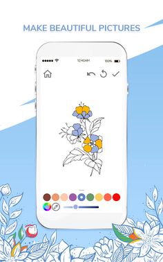 Coloring Flowers: Painting Boo - Screenshot 3