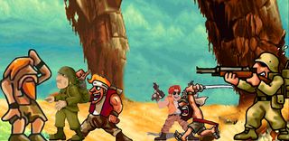 Metal classic code slug arcade - Screenshot 1