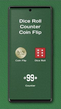 Dice Roll, Counter & Coin Flip - Screenshot 1