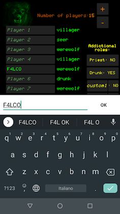 Werewolf Role Giver - Screenshot 2
