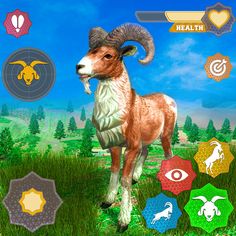 CRAZY GOAT SIMULATOR LIFE GAME - Screenshot 1