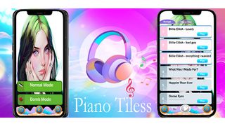 BILLIE EILISH Piano Tiles 2023 - Screenshot 1