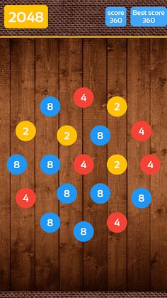 Swap and Merge(2048 game puzzl - Screenshot 1