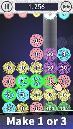 1 or 3 Addictive Puzzle Game - Screenshot 1