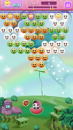 Smiley Bubbles Shoot - Screenshot 3