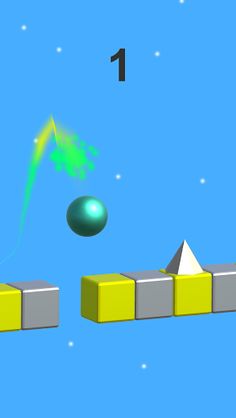 Bouncy Jump Ball - Screenshot 1