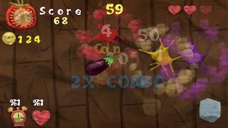 Vegetables: Slice and cut game - Screenshot 2