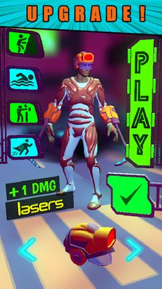 Cyborg Rush - Screenshot 1