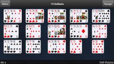 15 Solitaire - Screenshot 3