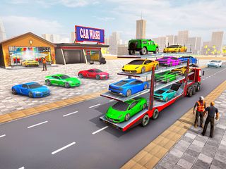 Power Washing Car Simulator 3D - Screenshot 2