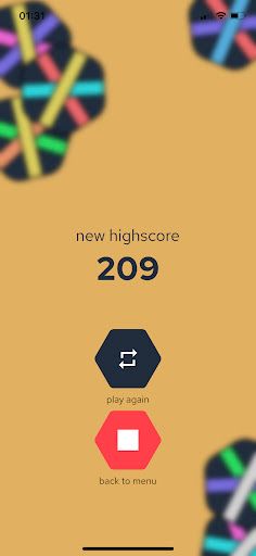 hexagon - the line puzzle - Screenshot 2