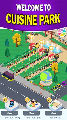 Idle Cuisine Park Tycoon - Screenshot 3