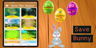 Easter Bunny Game: Bunny Saver - Screenshot 2