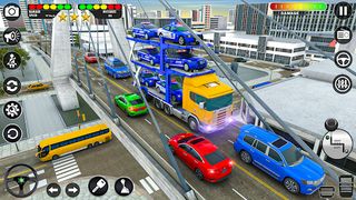 SUV Police Car Truck Transport - Screenshot 3