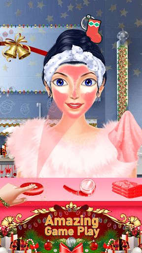 Christmas Girls DressUp Makeup - Screenshot 3