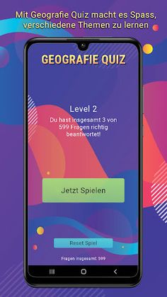 Geografie Quiz - Screenshot 1