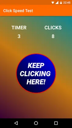 Click Speed Test - Screenshot 4
