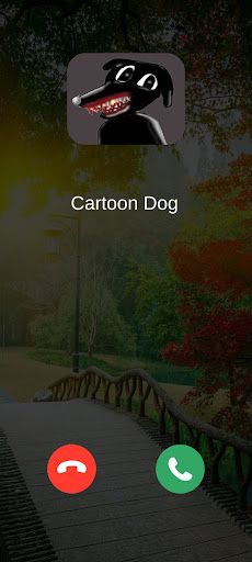 FAKE CALL CARTOON dog - Screenshot 1