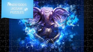 Hindu gods jigsaw puzzles game - Screenshot 1