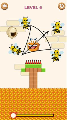 Save the Sponge : draw lines - Screenshot 4