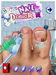 Crazy Toe Nail Doctor Hospital - Screenshot 1