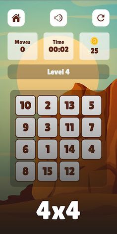 Sliding Number Puzzle - Screenshot 4