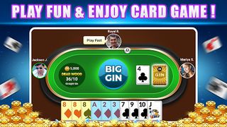 Gin Rummy Card Game - Screenshot 2
