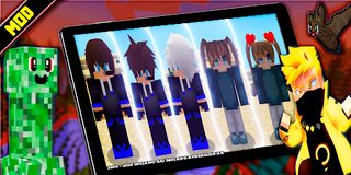 Ninja Anime Mod For MCPE - Screenshot 1