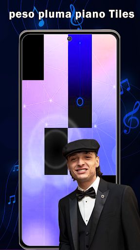 Peso Pluma Piano juego tiles - Screenshot 3