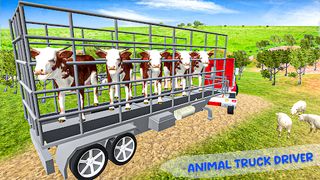 Animal Transport 3d truck game - Screenshot 1