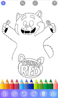 Glitter Turning Red Coloring - Screenshot 2