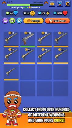 Idle Royale Weapon Merger - Screenshot 3