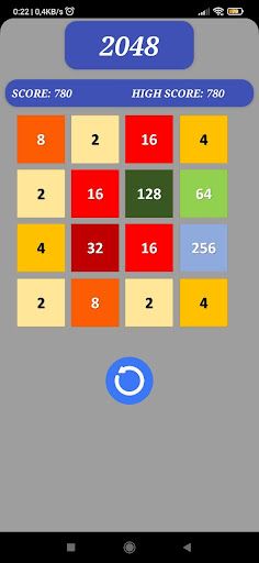 Game 2048 - Screenshot 2